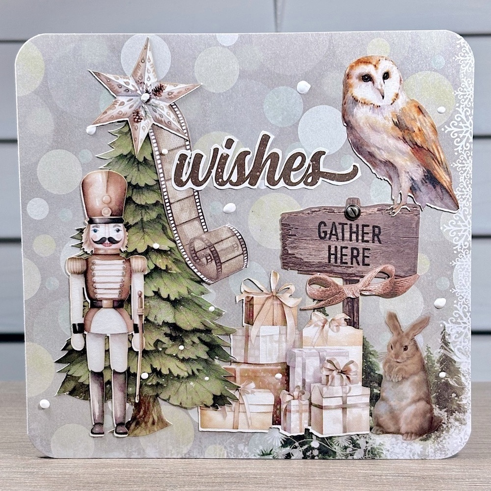 Handmade Christmas Greeting Card